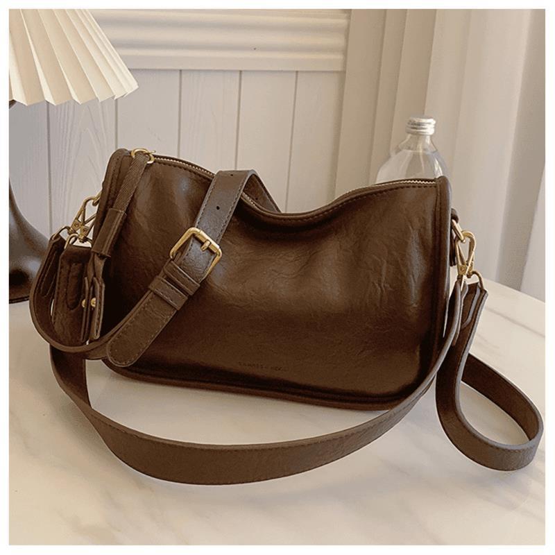 Luxury Slouchy Shoulder Bag