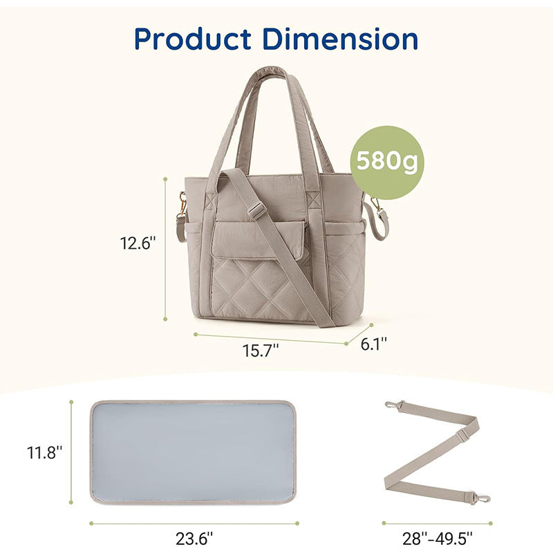 High-Quality and Versatile Shoulder Bag with Elegant Quilting
